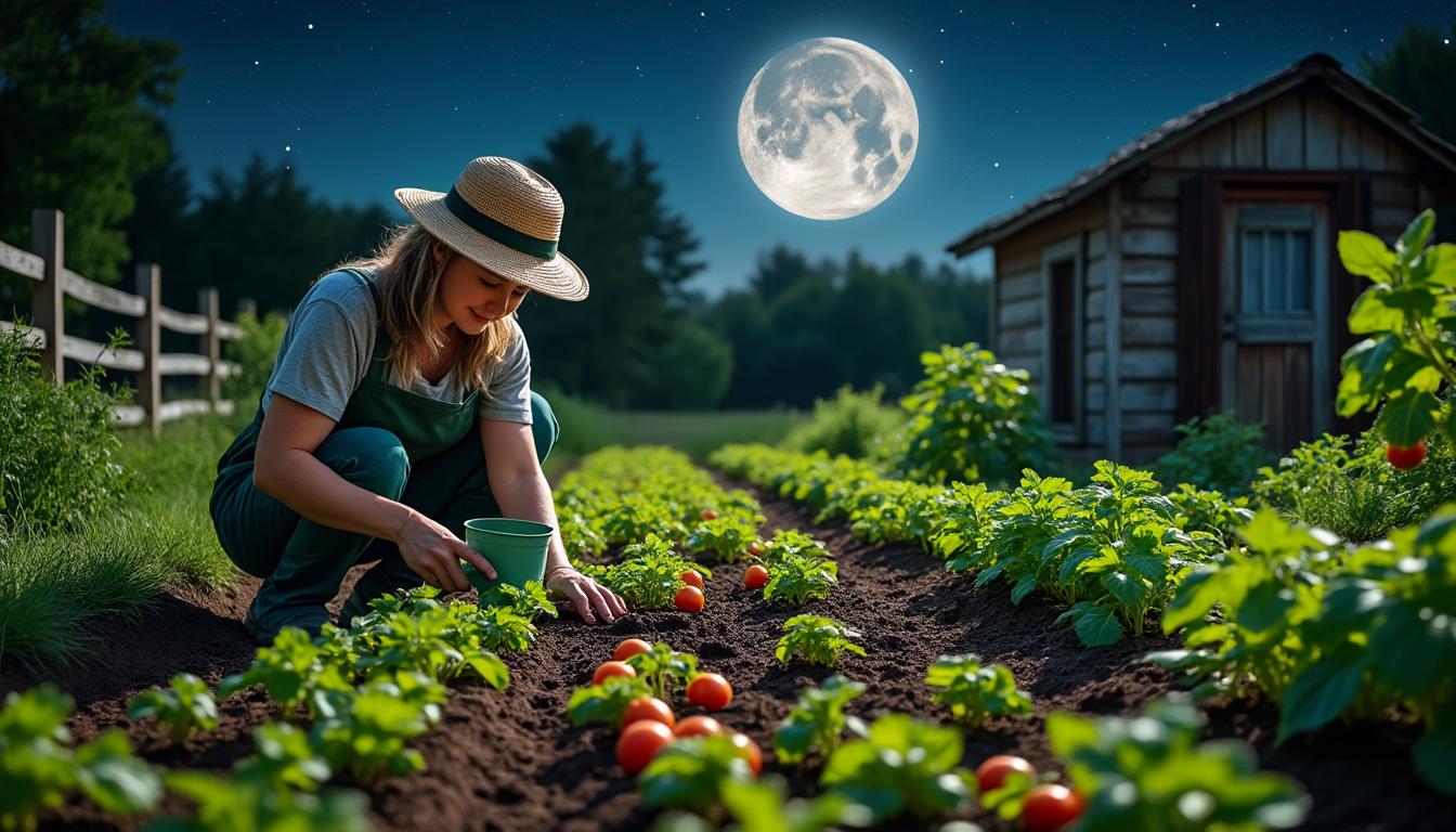 découvrez comment jardiner avec la lune pour optimiser la croissance de vos plantes grâce aux cycles lunaires et améliorer votre jardin naturellement.