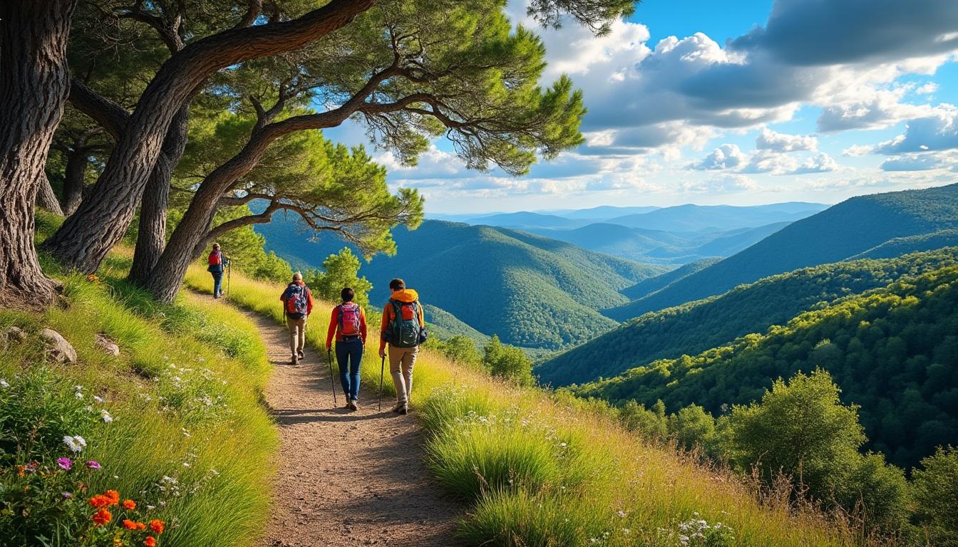 explorez les sentiers incontournables de la randonnée cévenole et laissez-vous séduire par les paysages uniques et authentiques des cévennes.