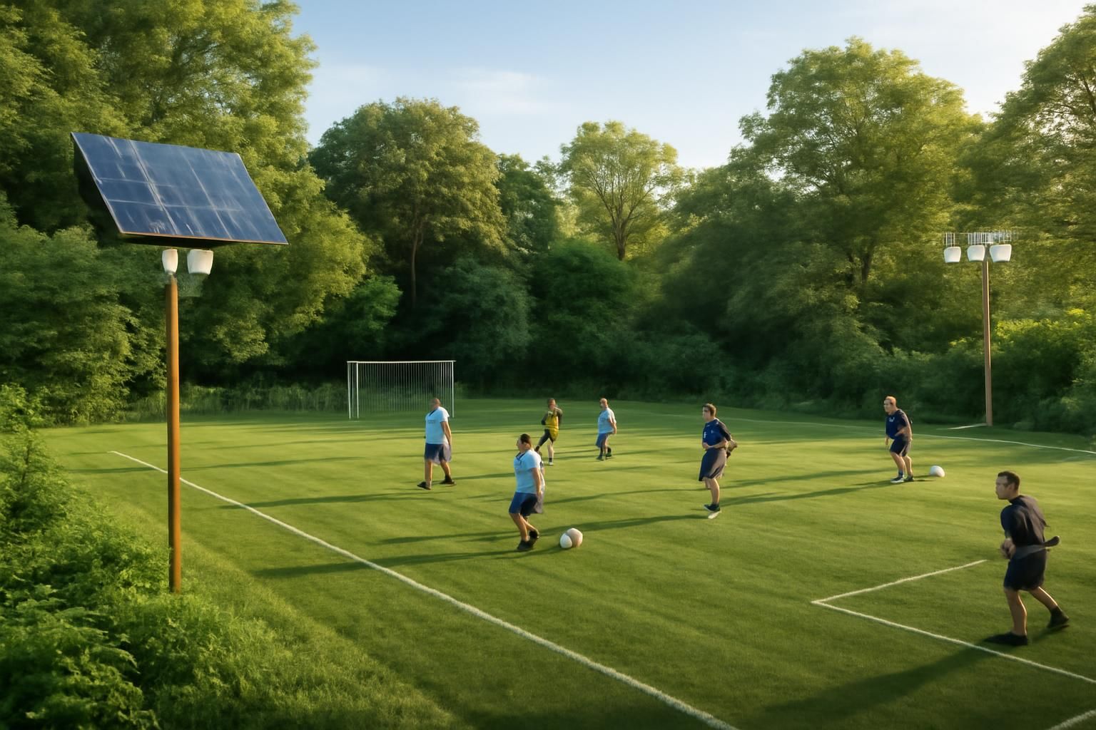 découvrez comment allier performance sportive et respect de l'environnement sur un terrain de foot grâce à des pratiques durables et des équipements écologiques.