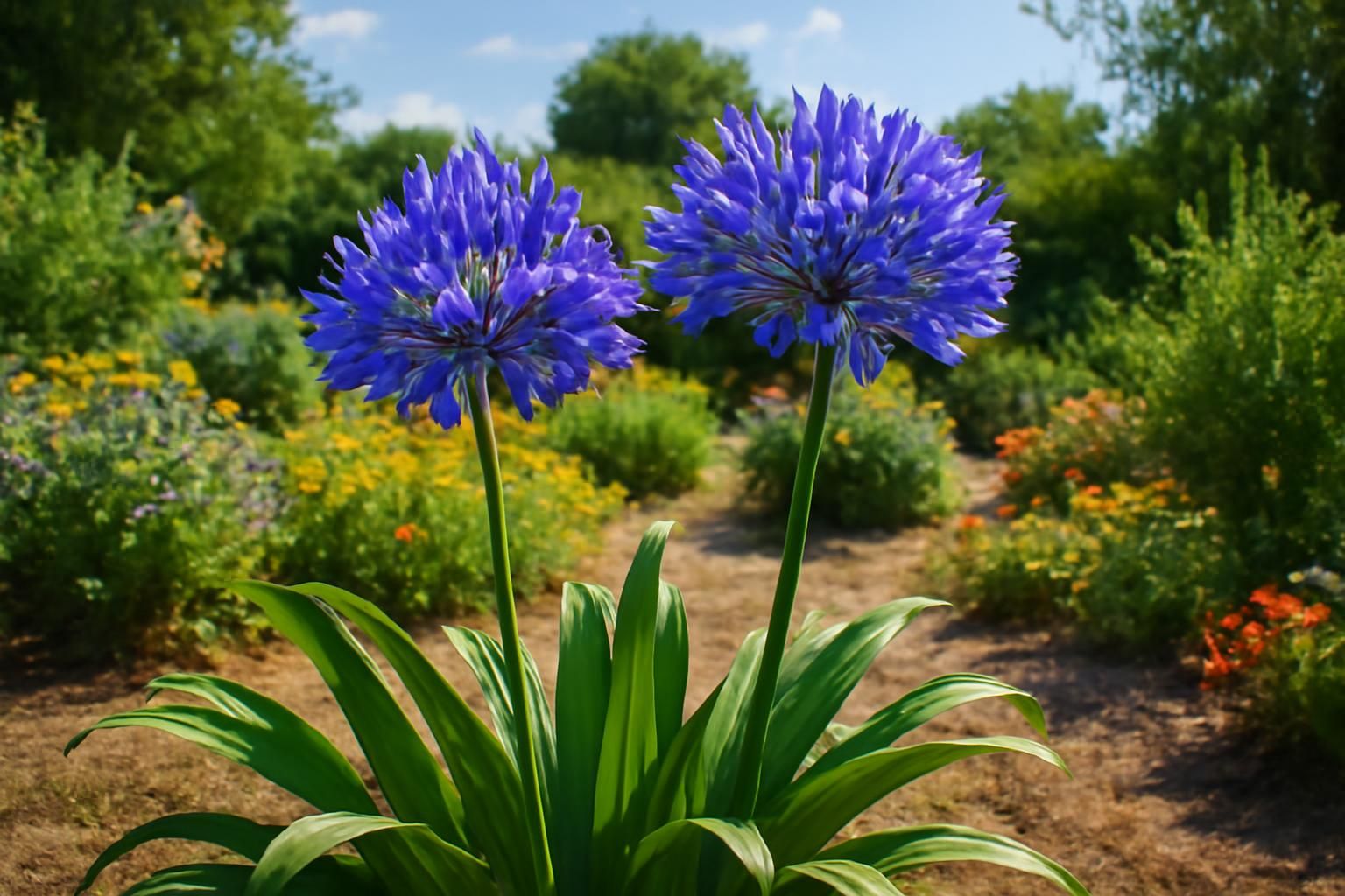 découvrez comment l'agapanthe embellit les jardins grâce à ses fleurs élégantes et sa résistance exceptionnelle aux variations climatiques, idéale pour un jardin coloré toute l'année.