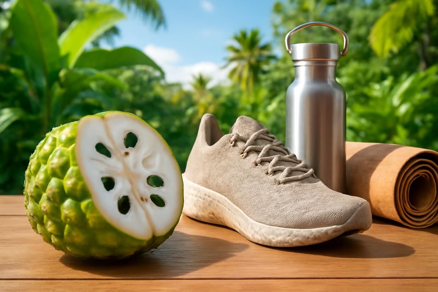 découvrez l'anone, ce fruit tropical méconnu, prisé par les sportifs éco-responsables pour ses bienfaits nutritionnels et ses qualités naturelles.