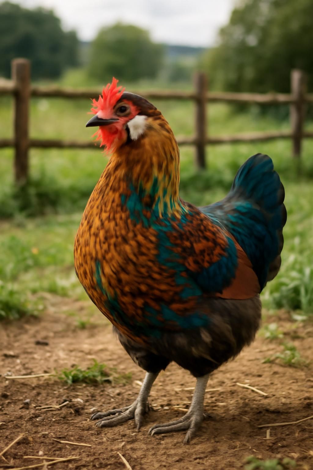 découvrez l'araucana, la poule aux œufs bleus, idéale pour les éleveurs écoresponsables cherchant originalité et durabilité dans leur élevage.
