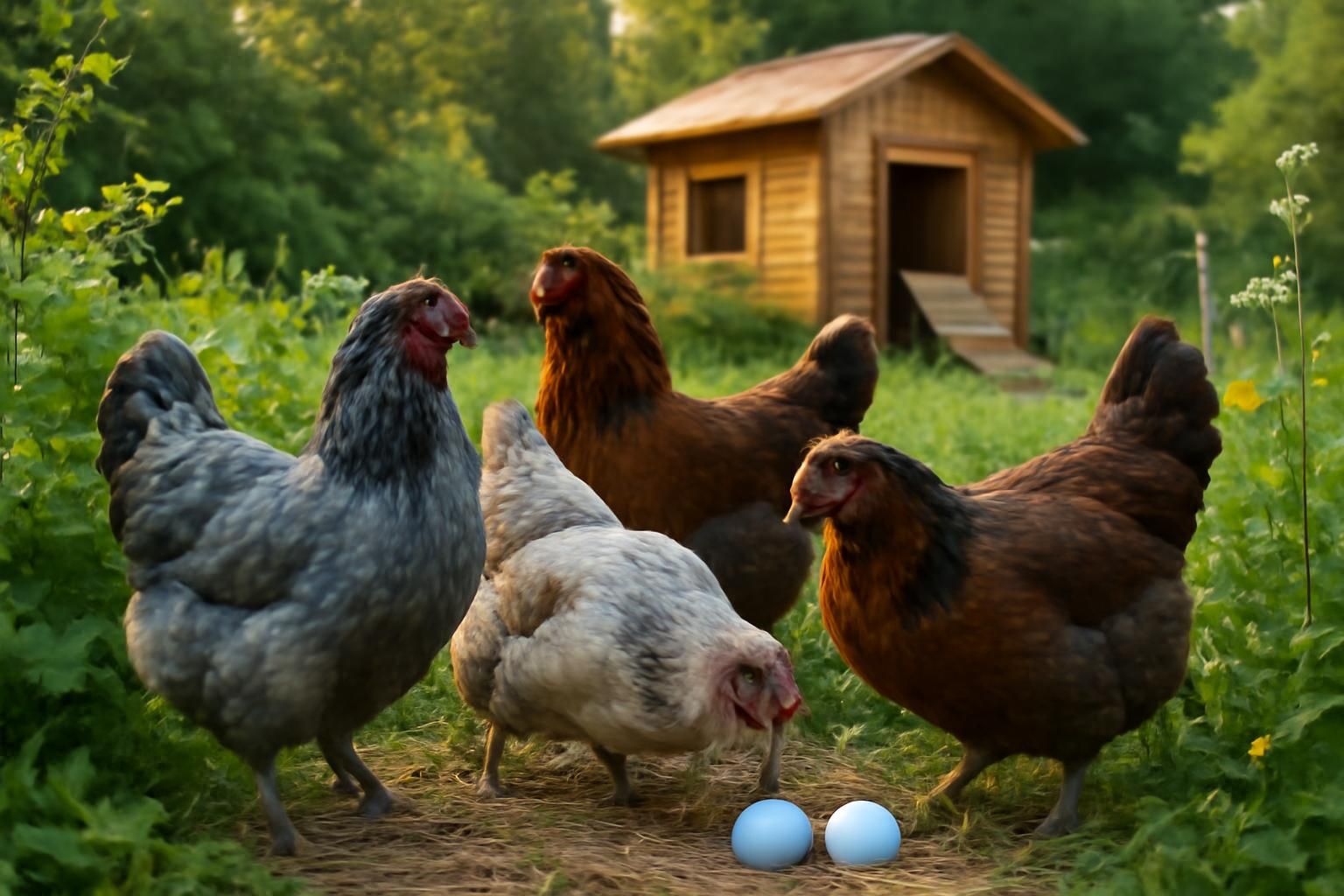 découvrez l'araucana, la poule unique aux œufs bleus qui séduit les éleveurs écoresponsables grâce à ses qualités écologiques et originales.