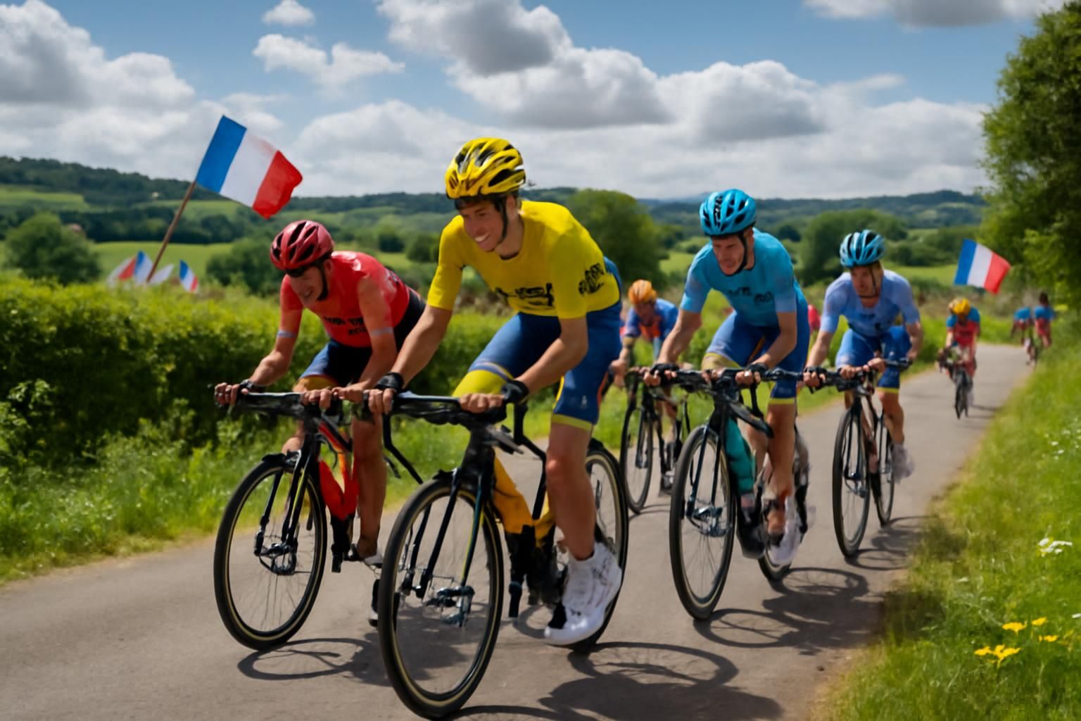 suivez le tour de france en direct avec notre couverture en temps réel de chaque étape. ne manquez aucune action, classement et moment clé de la course cycliste la plus emblématique.