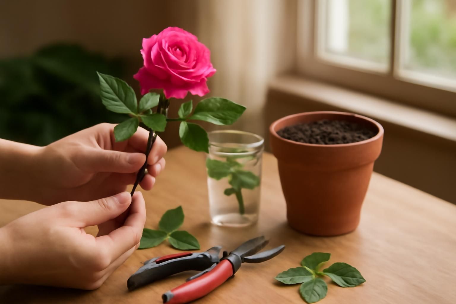 découvrez comment réussir la multiplication de votre rosier à la maison grâce à des gestes simples et efficaces pour bouturer vos roses avec succès.