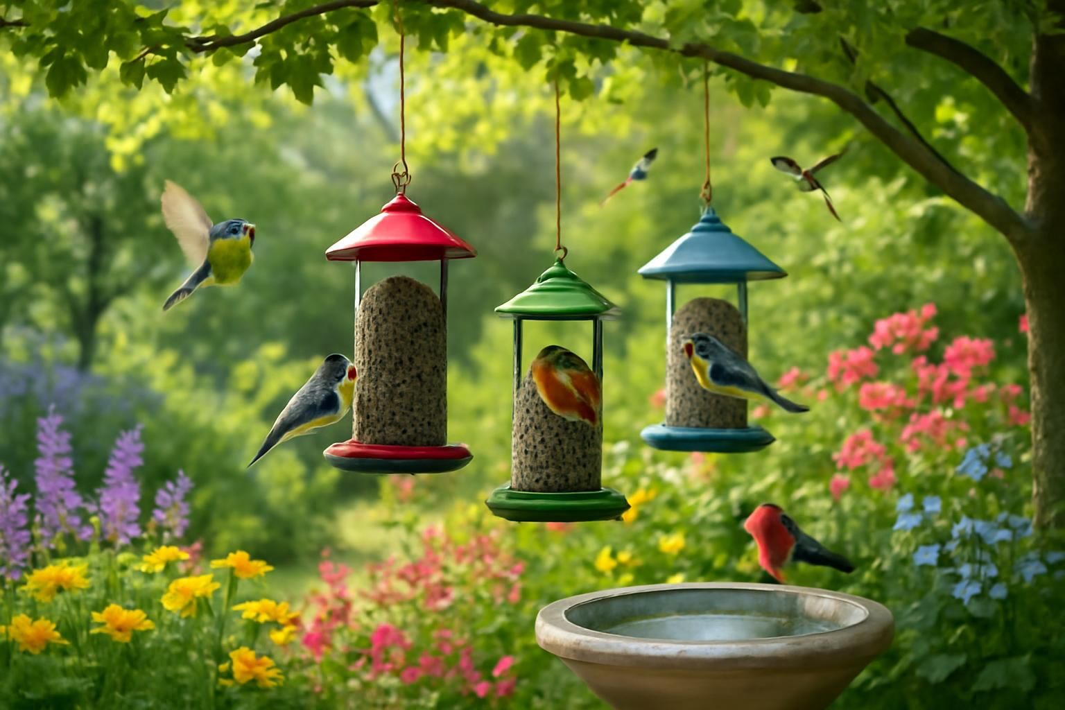 découvrez nos conseils pratiques pour attirer les oiseaux dans votre jardin et profiter d'un spectacle naturel enchanteur toute l'année.