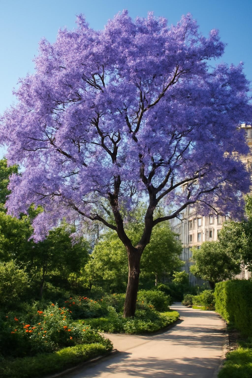 découvrez le jacaranda, cet arbre au feuillage violet spectaculaire qui métamorphose les espaces verts urbains en véritables oasis colorées et apaisantes.