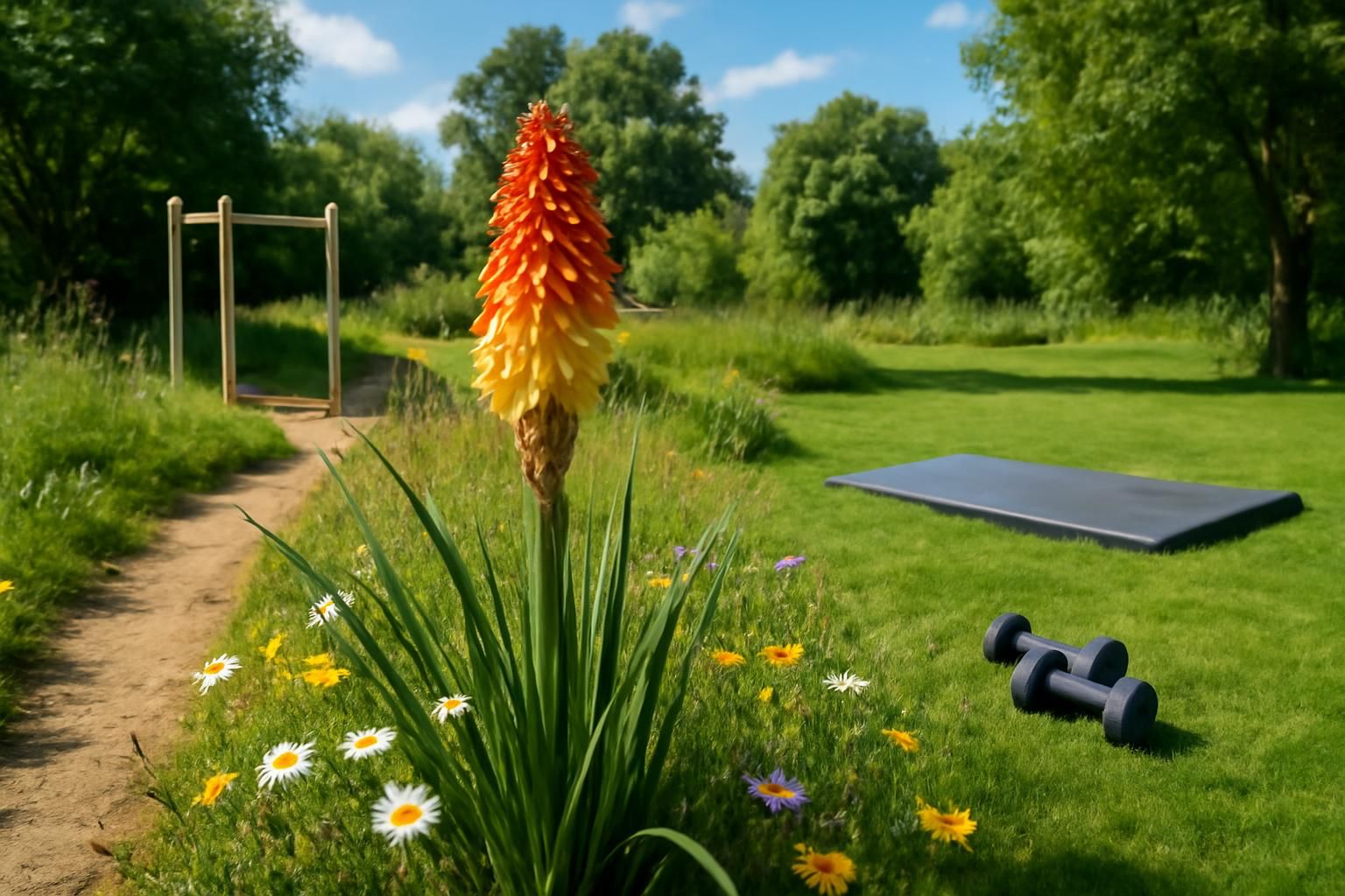 découvrez comment intégrer la kniphofia, plante solaire aux couleurs éclatantes, dans votre jardin écologique sportif pour un espace naturel et dynamique.