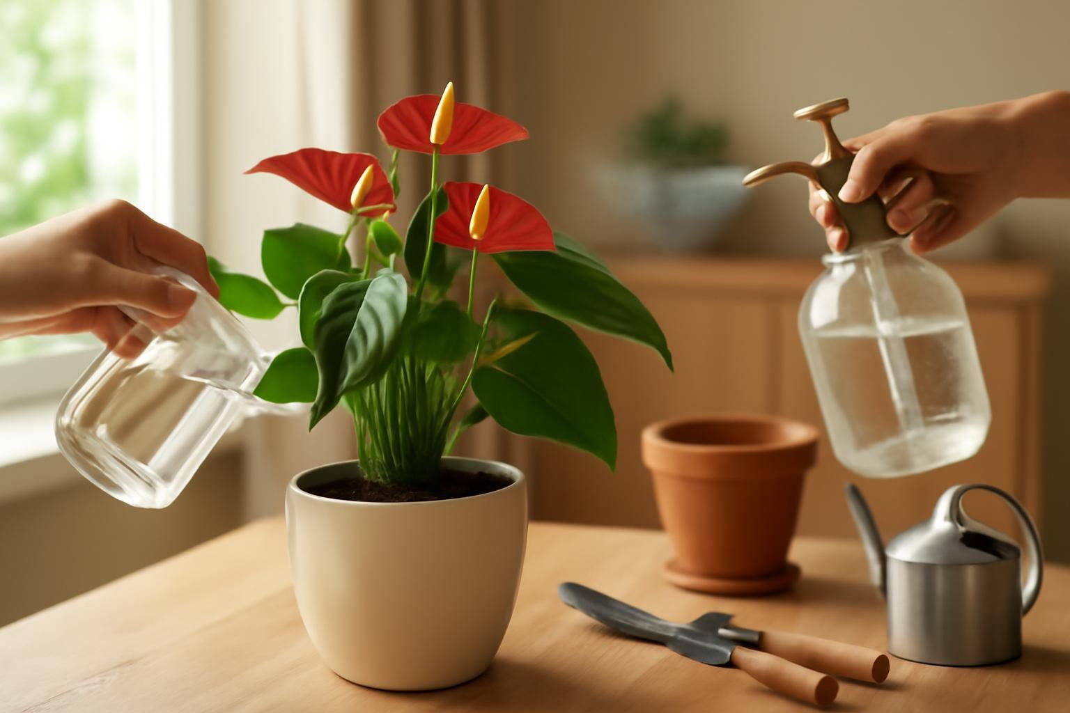 découvrez les gestes essentiels pour entretenir votre anthurium toute l'année et garantir sa beauté et sa santé. conseils pratiques pour un soin réussi saison après saison.