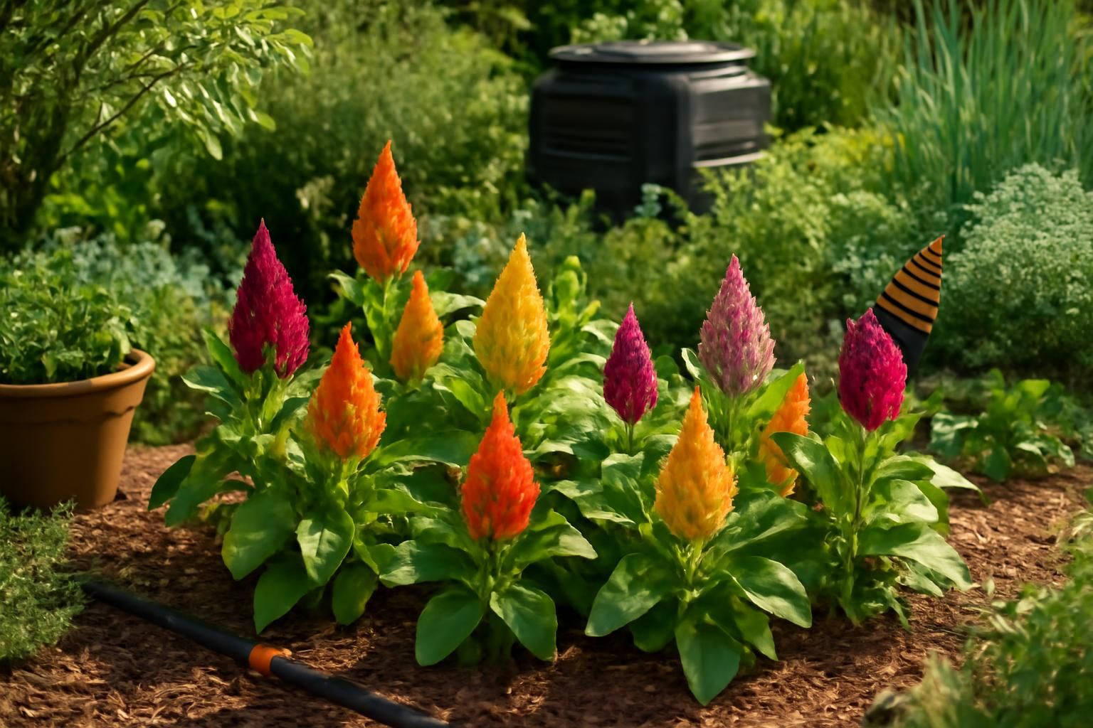 découvrez comment intégrer la celosia, plante colorée et résistante, dans votre jardin écologique pour apporter éclat et biodiversité tout en respectant l'environnement.